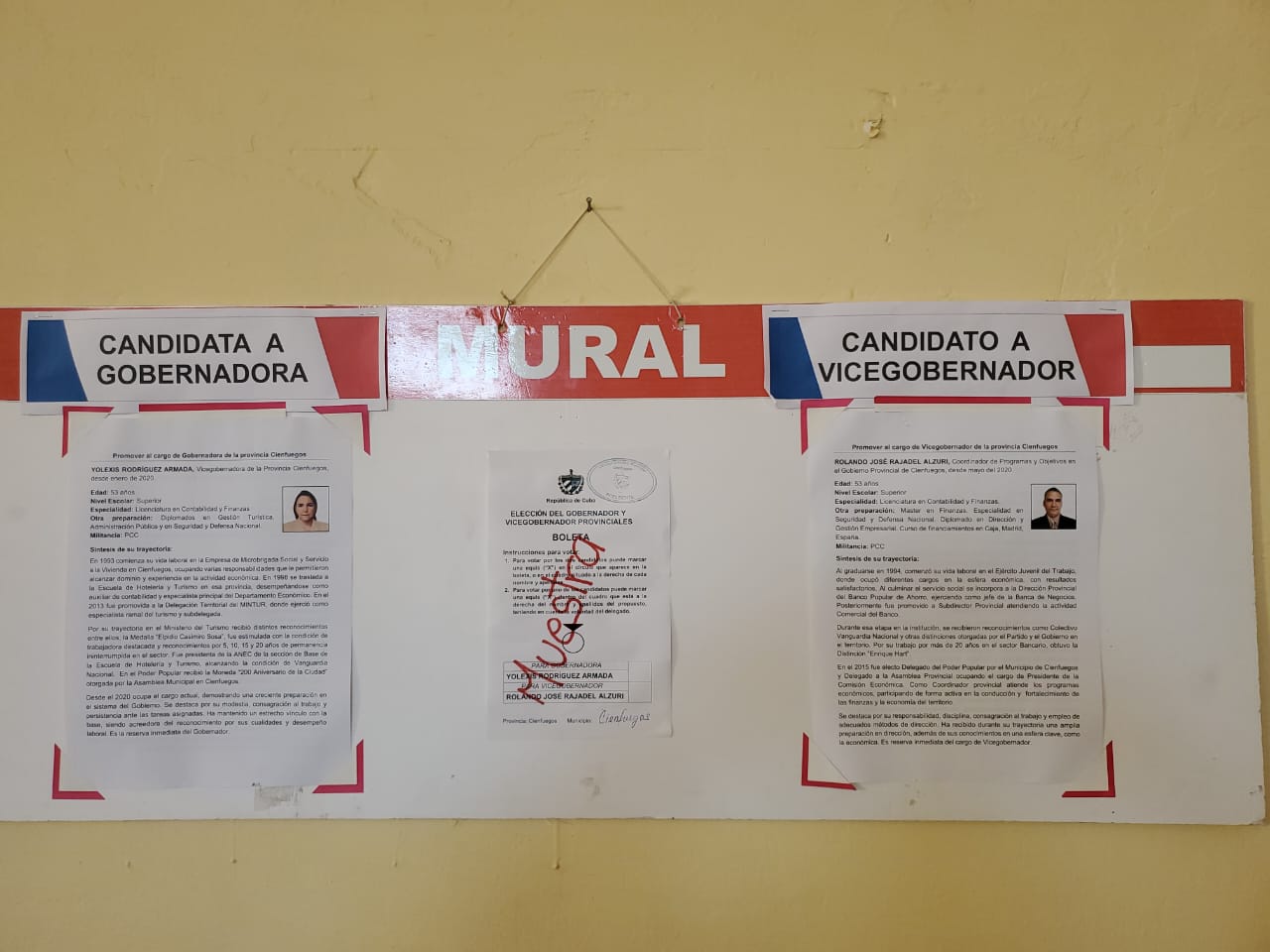 Todo listo en Cienfuegos para elección de Gobernador y Vicegobernador 